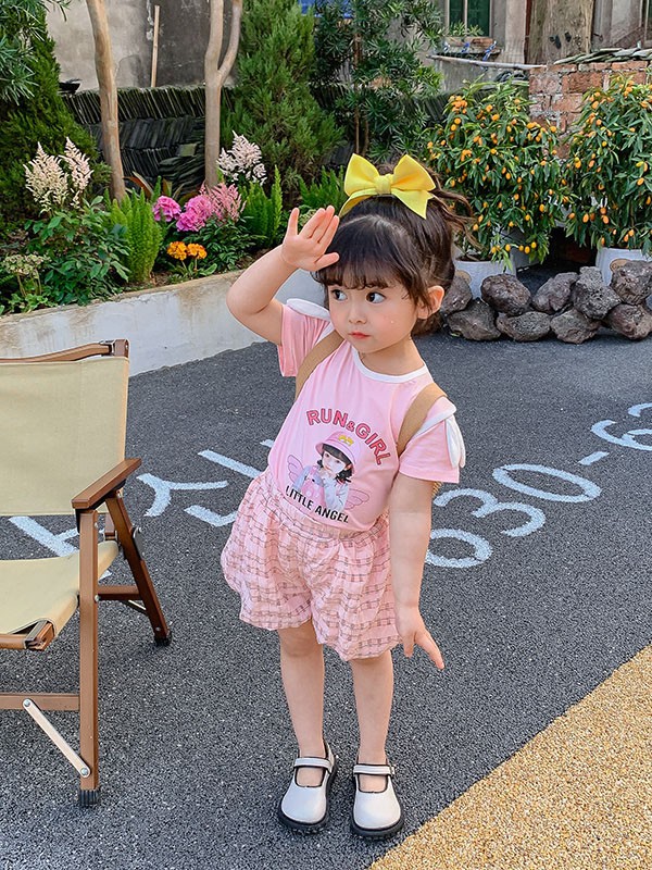 1232022春夏季粉色T恤