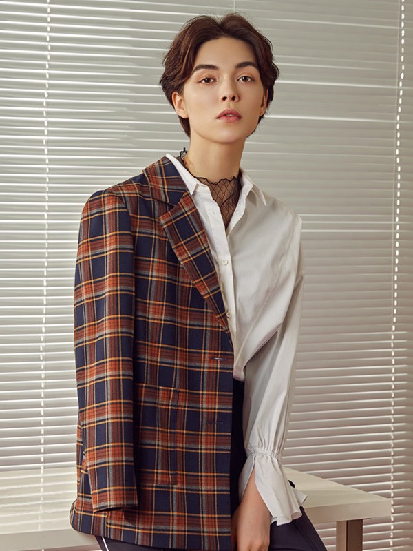 ID2021秋冬季棕色西装