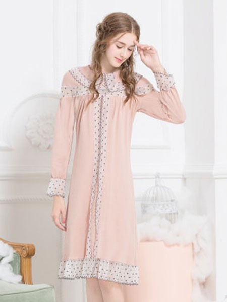 古格内衣2022春夏季粉色家居服