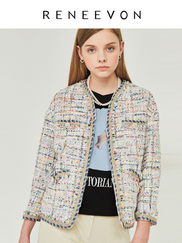 RENEEVON女装2022春夏季黑色T恤