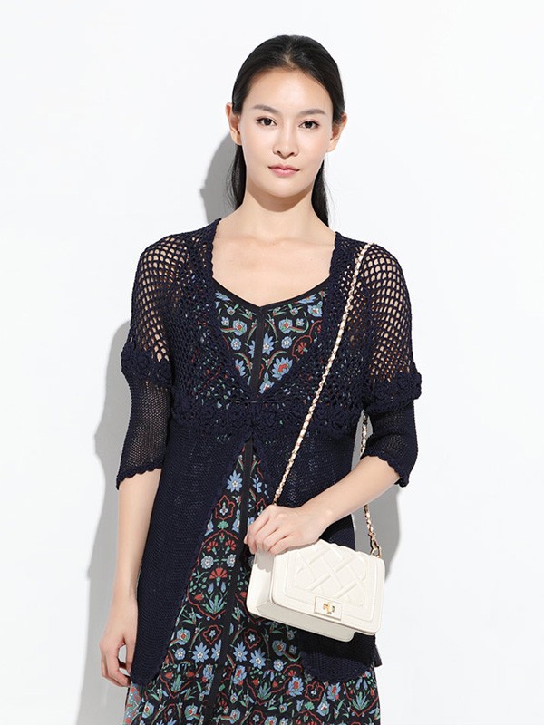 玳莎女装2021秋冬季黑色连衣裙