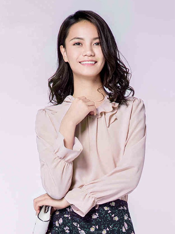 玳莎女装2021秋冬季粉色衬衫