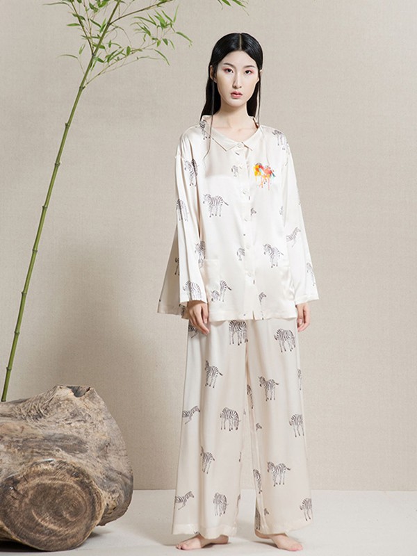 金台绣内衣2022春夏季白色家居服