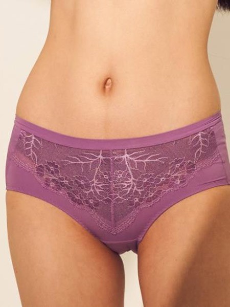 易美内衣2022春夏季紫色性感内裤