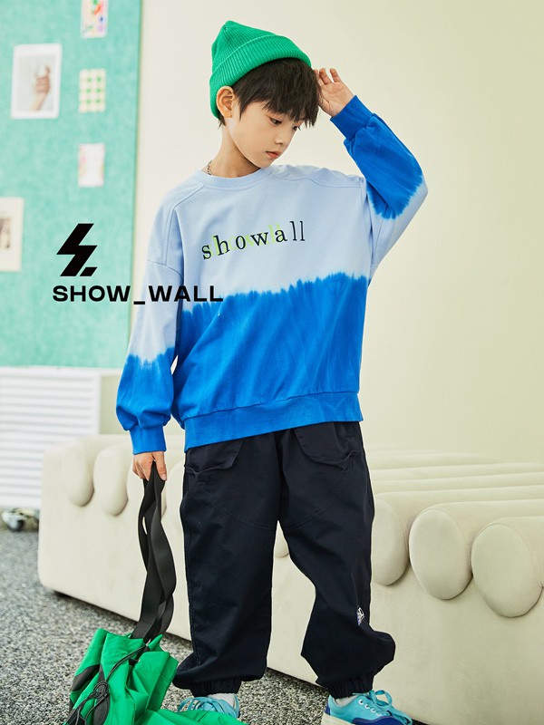 续物童装2022春夏季拼色T恤