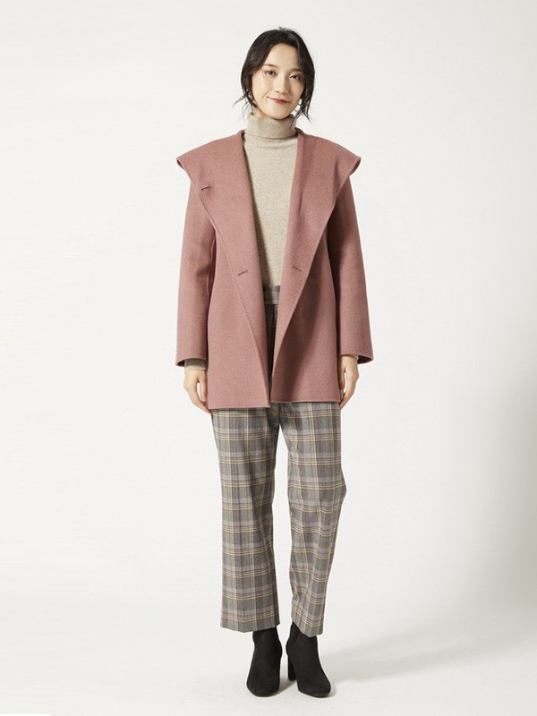 23区女装2021秋冬季灰色长裤