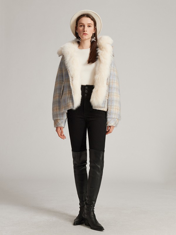 JORYAWEEKEND女装2021秋冬季白色棉服