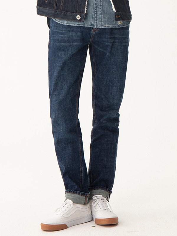 ERQ牛仔2022春夏季黑色长裤