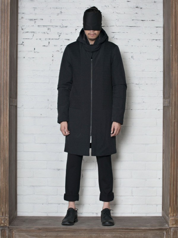 catchword男装2021秋冬季黑色外套