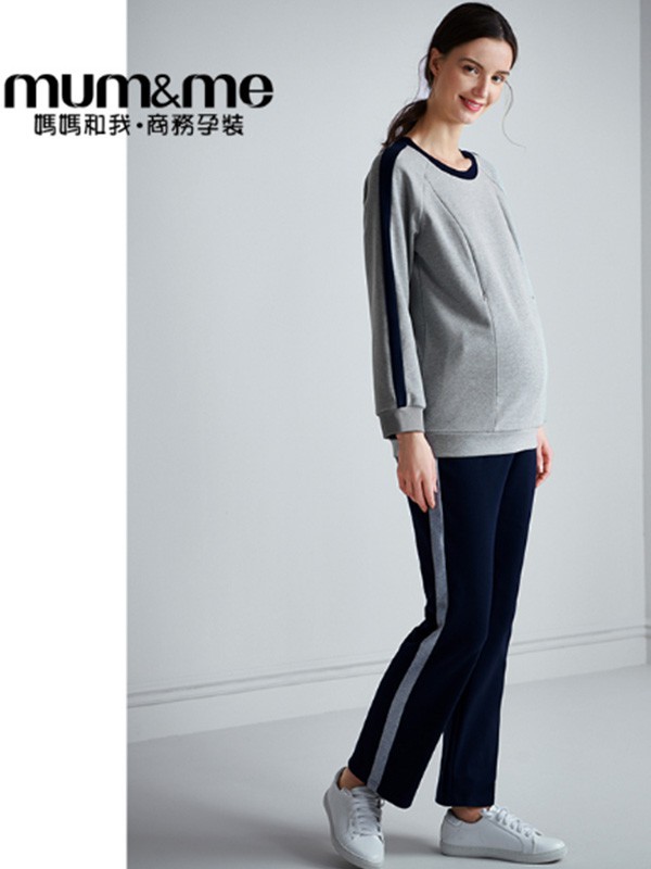 mum&me女装2022春夏季灰色家居服