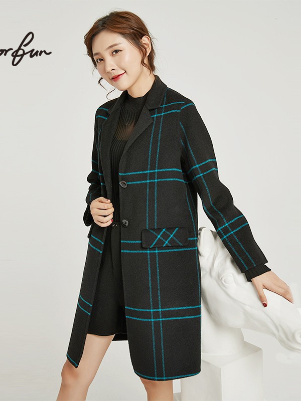 名媛坊女装2021秋冬季黑色西装