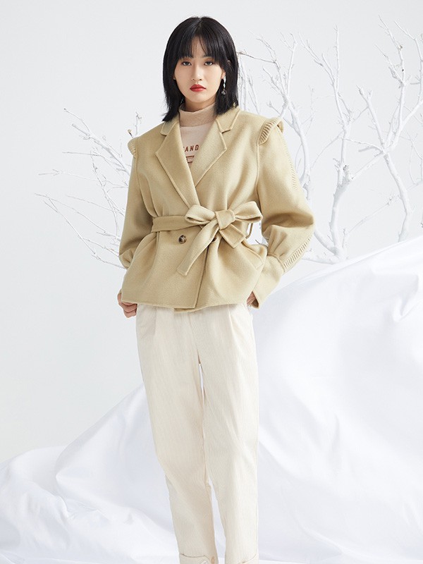 ...minette女装2021秋冬季白色阔腿裤