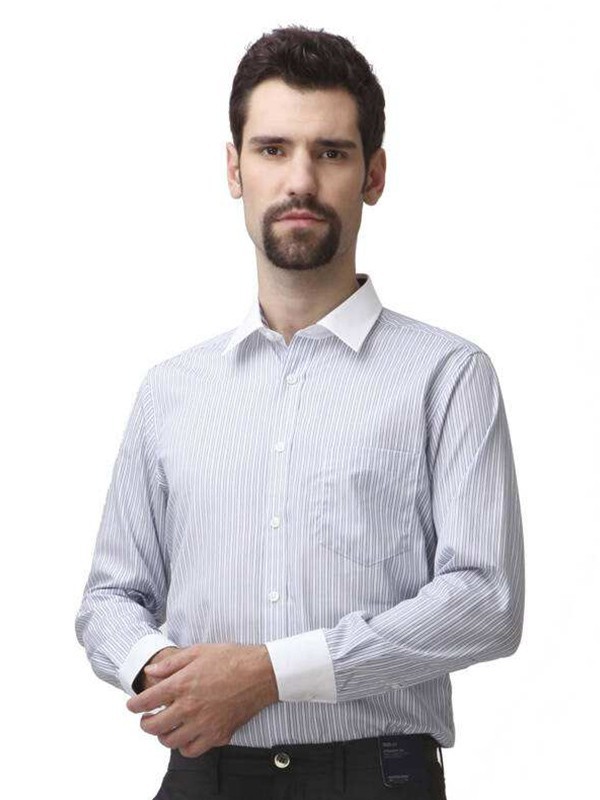 箭牌男装2022春夏季白色衬衫