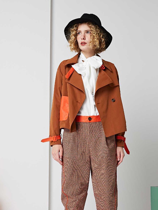 帛卡袖女装2022春夏季白色衬衫