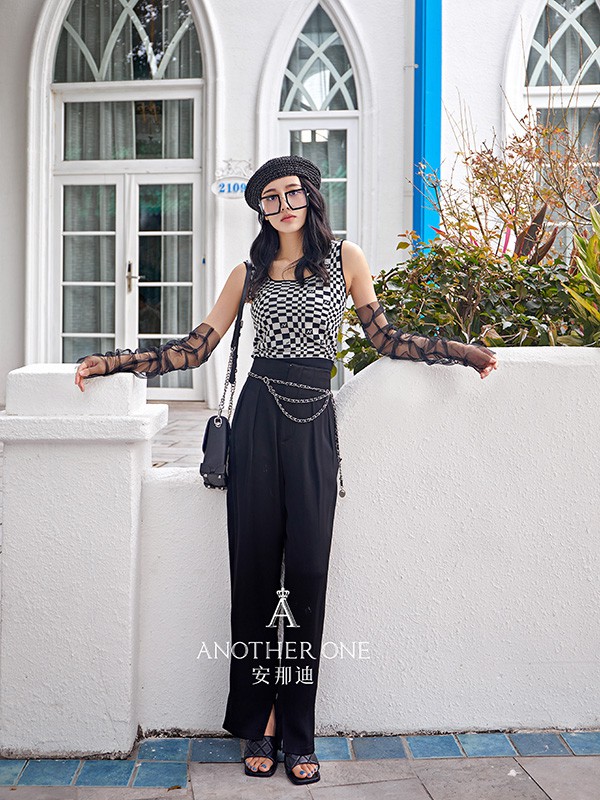 ANOTHERONE2022春夏季白色背心