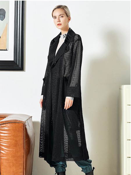 JAC女装2022春夏季黑色外套