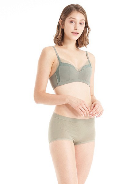 blablabra内衣2022春夏季绿色时尚内衣