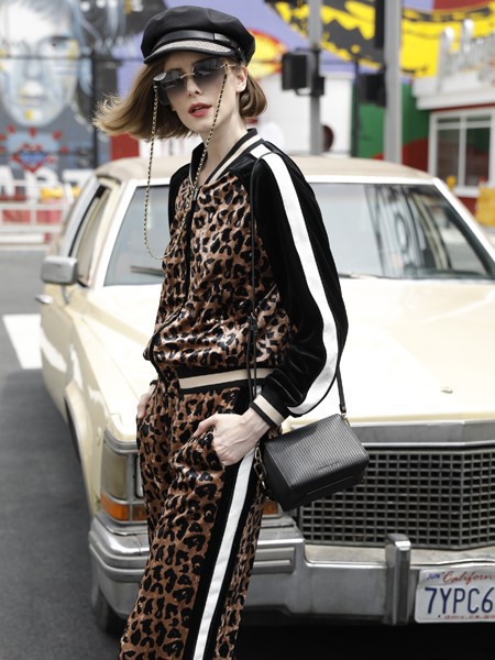 T‘ameril女装2022春夏季棕色长裤