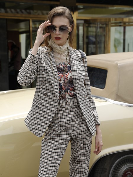 T‘ameril女装2022春夏季白色西装