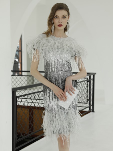 T‘ameril女装2022春夏季白色连衣裙