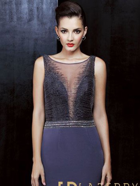 拉宝丽女装2022春夏季紫色礼服