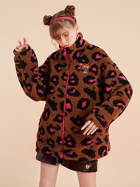 LALABOBO2021秋冬季咖啡色大衣