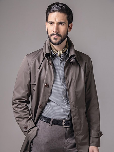 FKYM2021秋冬季灰色polo衫