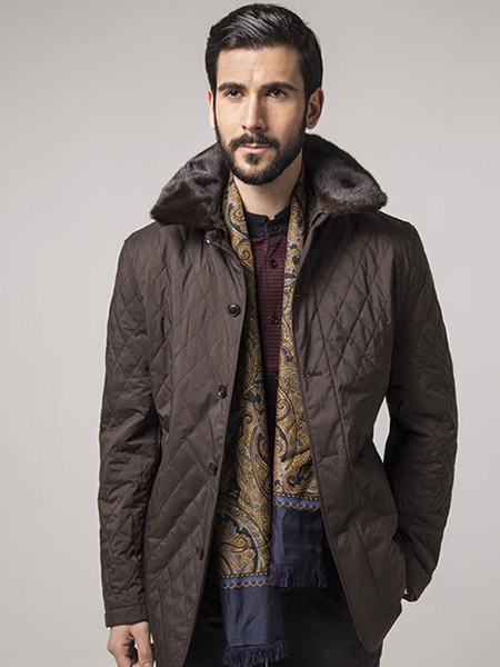 FKYM2021秋冬季咖啡色外套