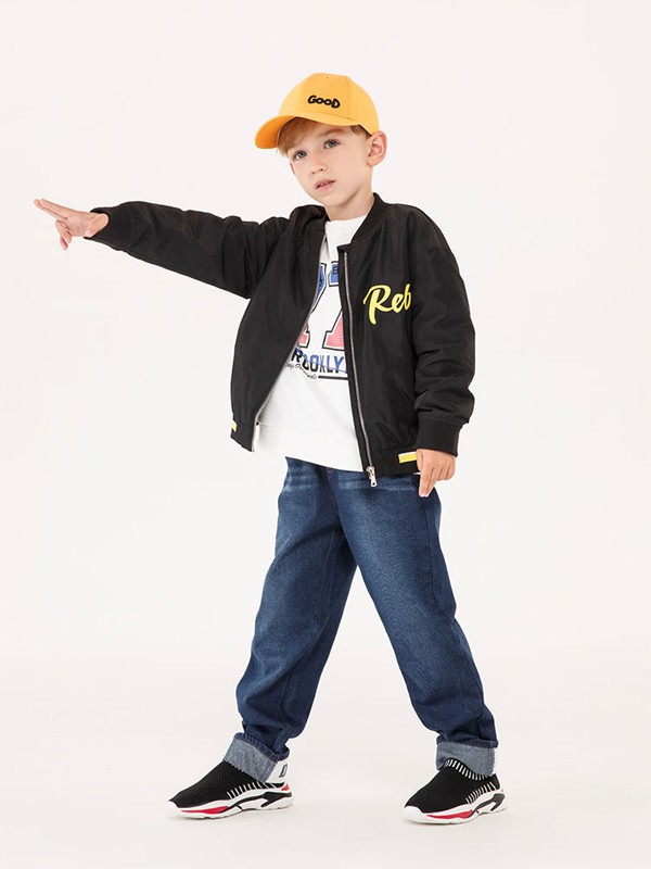 玛吉卡MAJAC童装2021春夏季白色T恤