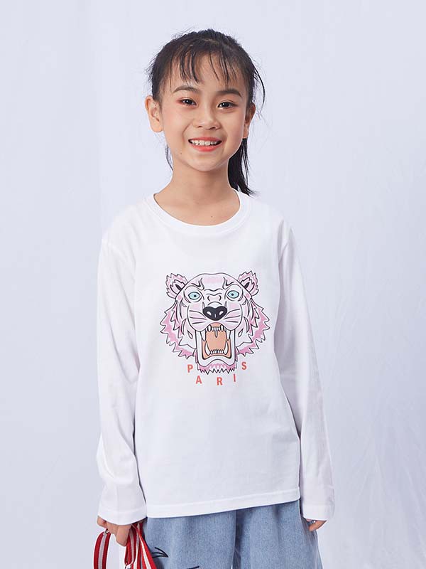 唯思凡weisifan童装2022春夏季白色T恤