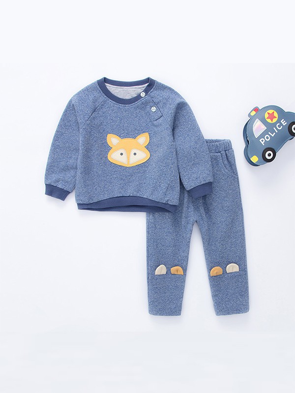 婴尚2021秋冬季灰色T恤