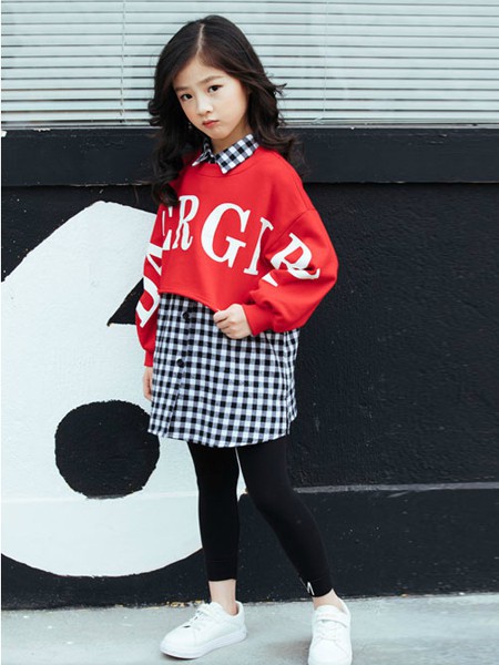 塔哒儿2021秋冬季红色T恤