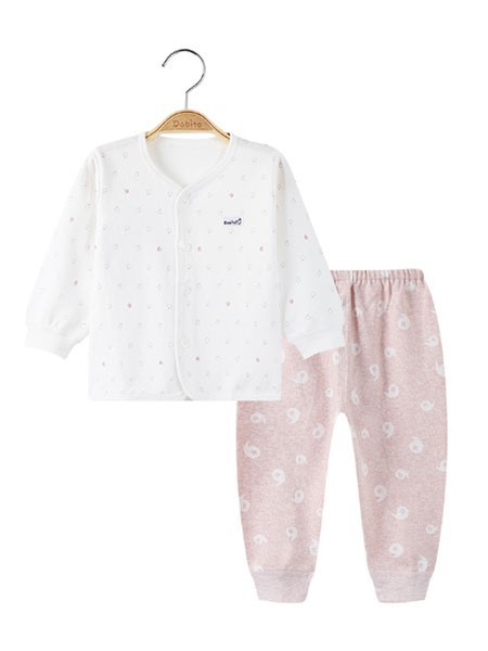 多比兔童装2022春夏季白色T恤