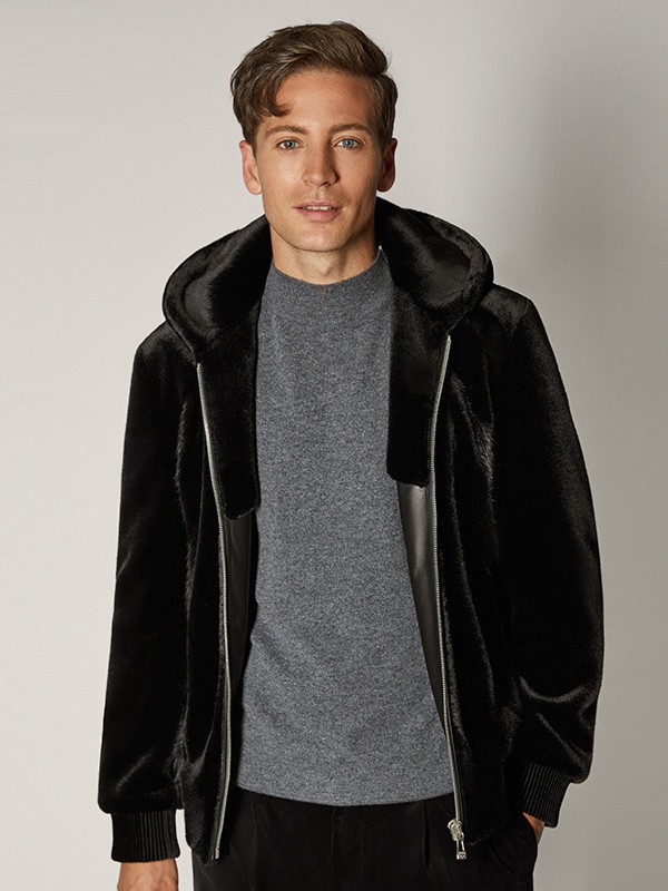 巴鲁特男装2021秋冬季灰色T恤