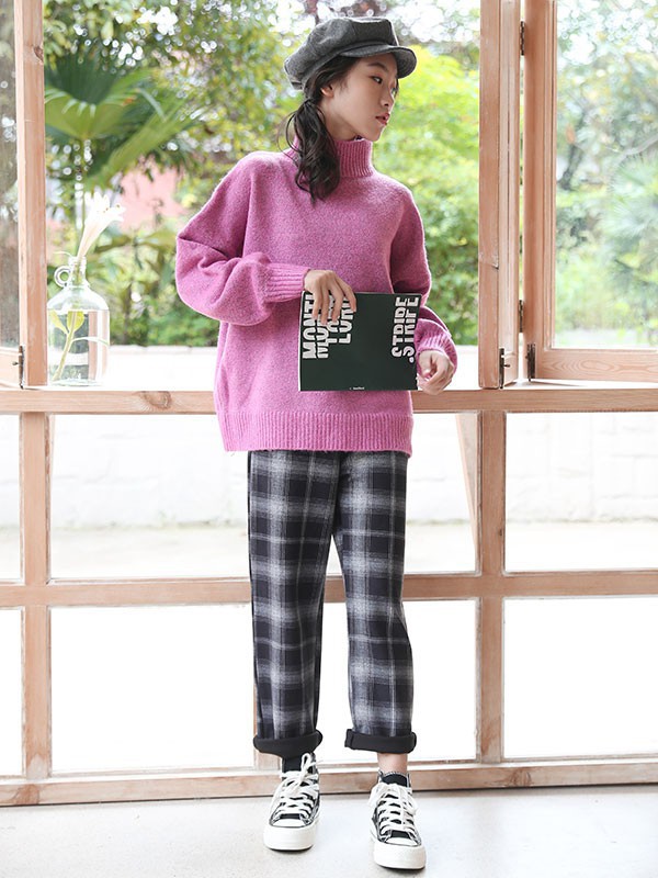 要要童装2022春夏季粉色毛衣