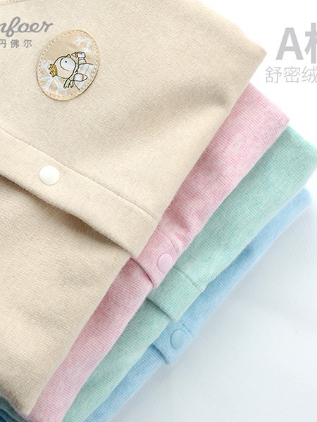 小丹佛尔童装2022春夏季粉色针织衫