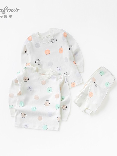 小丹佛尔童装2022春夏季白色T恤