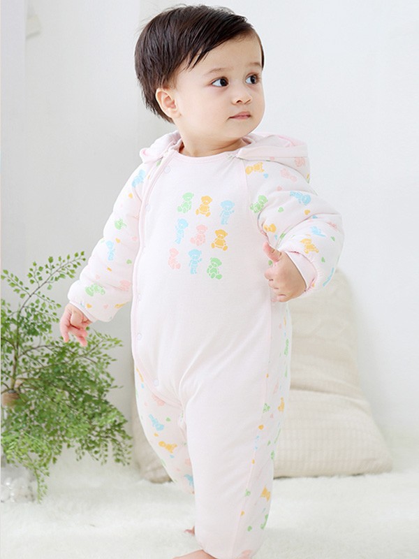 藤之木工房童装2022春夏季白色连体衣