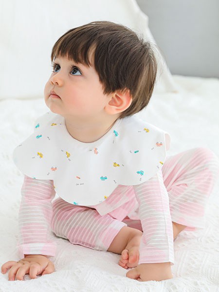 藤之木工房童装2022春夏季粉色连体衣