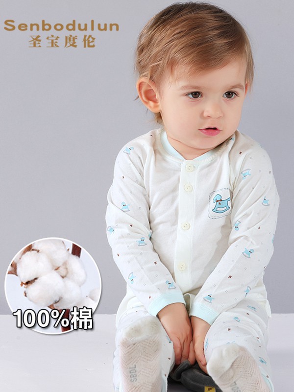 圣宝度伦2022春夏季白色连体衣