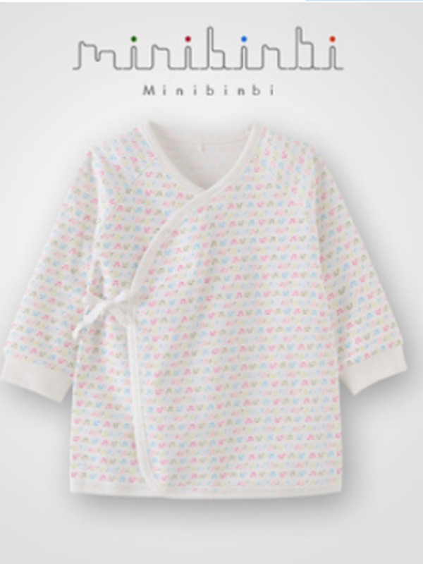 米尼.宾比童装2022春夏季白色上衣