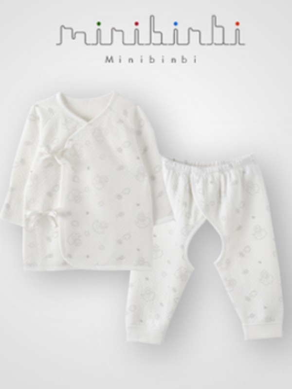 米尼.宾比童装2022春夏季白色T恤