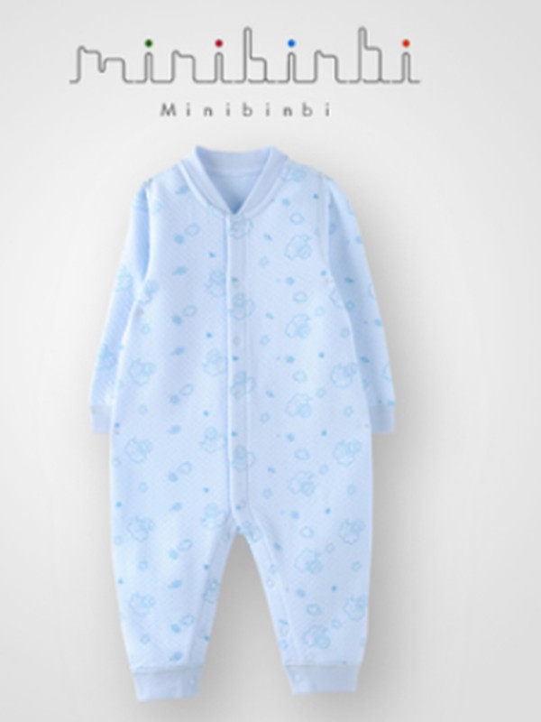 米尼.宾比2022春夏季蓝色连体衣