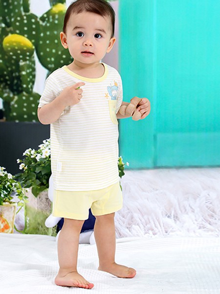 棉果果2022春夏季黄色短裤