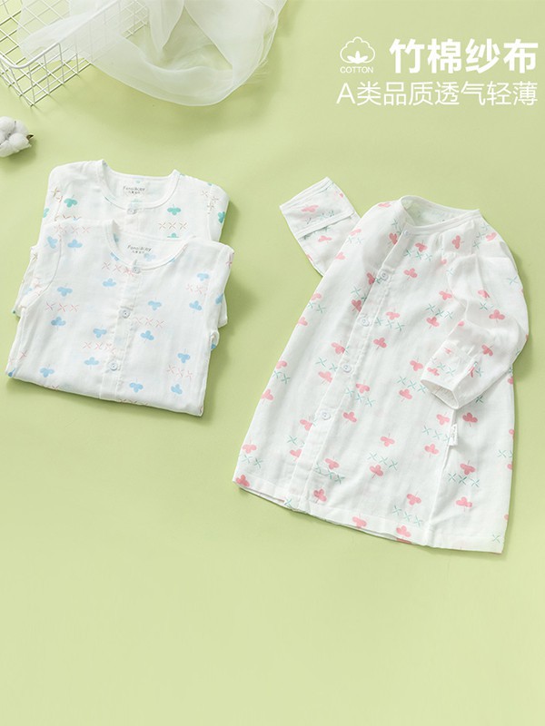 凡爱宝贝2022春夏季白色衬衫