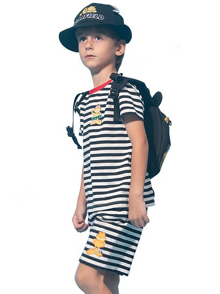 大眼睛比布2022春夏季白色T恤