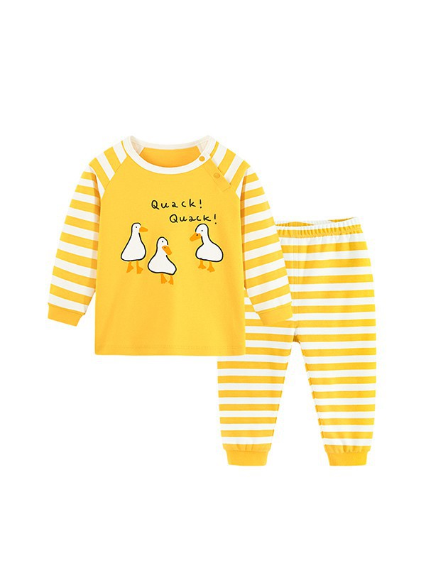 塔米拉拉童装2022春夏季黄色T恤