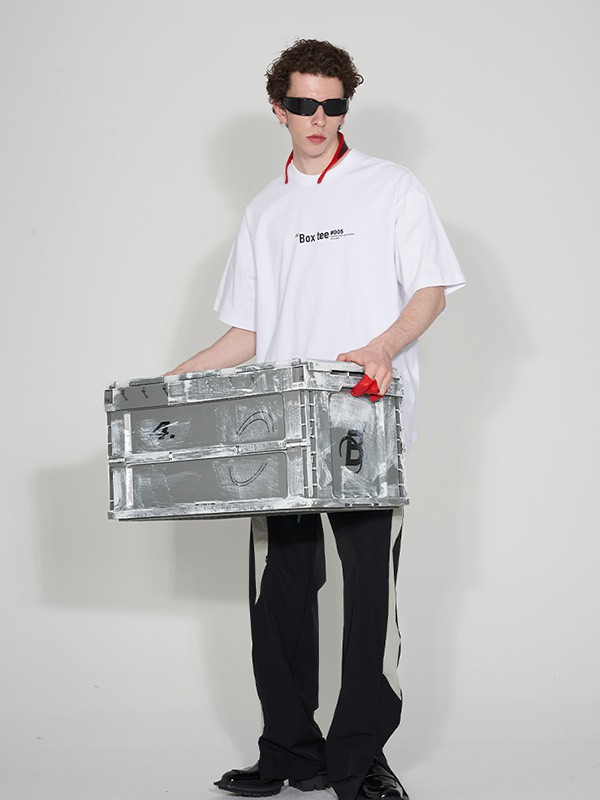 BLIND402休闲装2022春夏季白色T恤