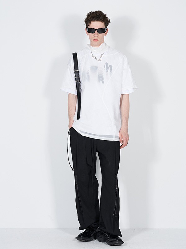 BLIND402休闲装2022春夏季白色T恤