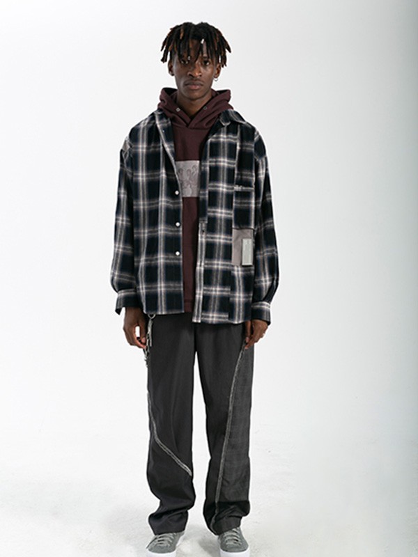 RCOR2022春夏季黑色衬衫